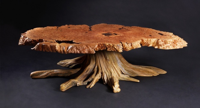 Burled Maple Table