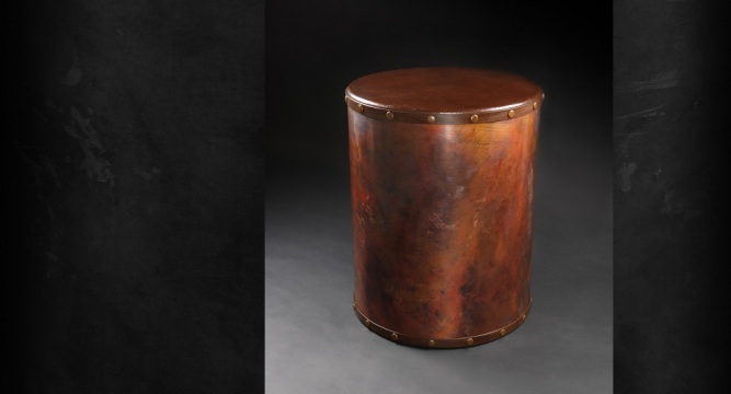 Copper Drum Table